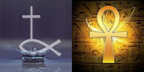 croix catholique et croix de ankh