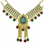 Collier Plastron  En Perles - Bijoux-egyptiens.fr