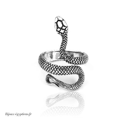 Bague  En Forme De Serpent - Bijoux-egyptiens.fr