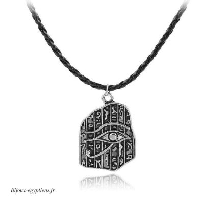 Collier  Symbole Égyptien Œil - Bijoux-egyptiens.fr