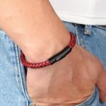 Bracelet  Noir Homme - Bijoux-egyptiens.fr