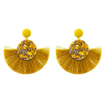 boucle oreille jaune