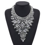 Collier Plastron  Argent Femme - Bijoux-egyptiens.fr