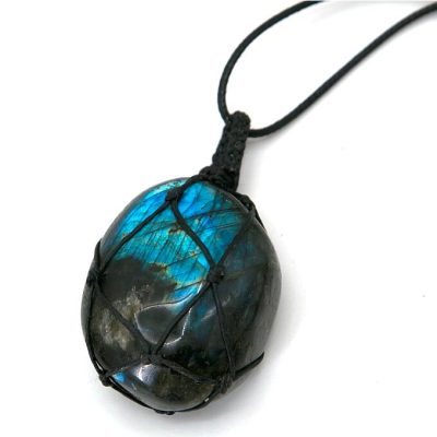 Pendentif Labradorite Brute