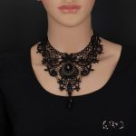 Collier Ras de Cou  Noir - Bijoux-egyptiens.fr