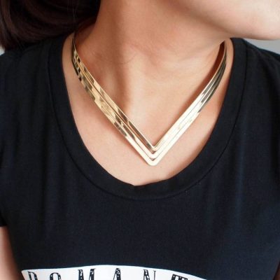 Collier Plastron  Fin - Bijoux-egyptiens.fr